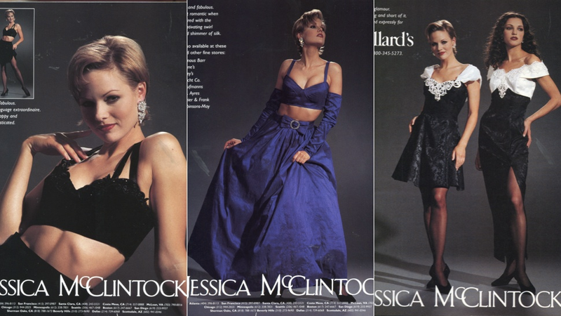 Illustration for article titled Sequins and Off-the-Shoulder Sleeves: All the Hottest Prom Looks of 1994, According to Seventeen